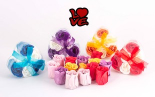 گل صابونی عطر Love